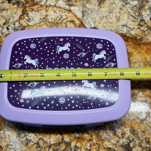 Kids Divided 5 Compartment Leak Proof Bentgo Style Lunch Box Purple Unicorn - Picture 17 of 17